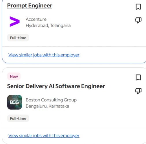 AI for Software Developers & AI Testing Automation internship jobs in Cochin