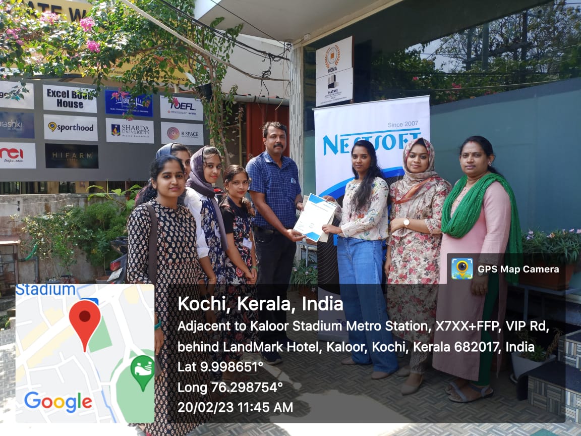 Internship/projects in cochin